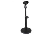 Adjustable Desktop Microphone Stand with Mic Clip Perfect for Bass Drum Microphones - Image 4
