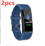 Smart Bracelet With Bluetooth Wristband Heart Rate Monitor Watch Activity Fitness Tracker - Image 6