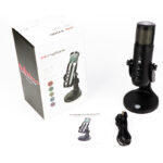 RGB Colorful Breathing Ambience Light USB Condenser Microphone - Image 4