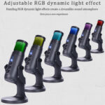 RGB Color Ambient Light Condenser Microphone - Image 3