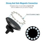 Qi Wireless Car Charger Magnetic Air Vent Phone Mount - Image 2